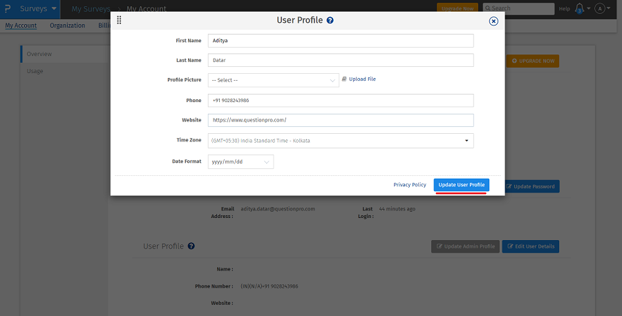 Survey Software Help Image
